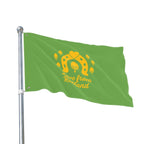 Classic Logo Love From Rutland Double Sided Flag