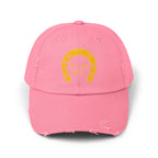 Trendy Distressed Cap with Classic Logo Design
