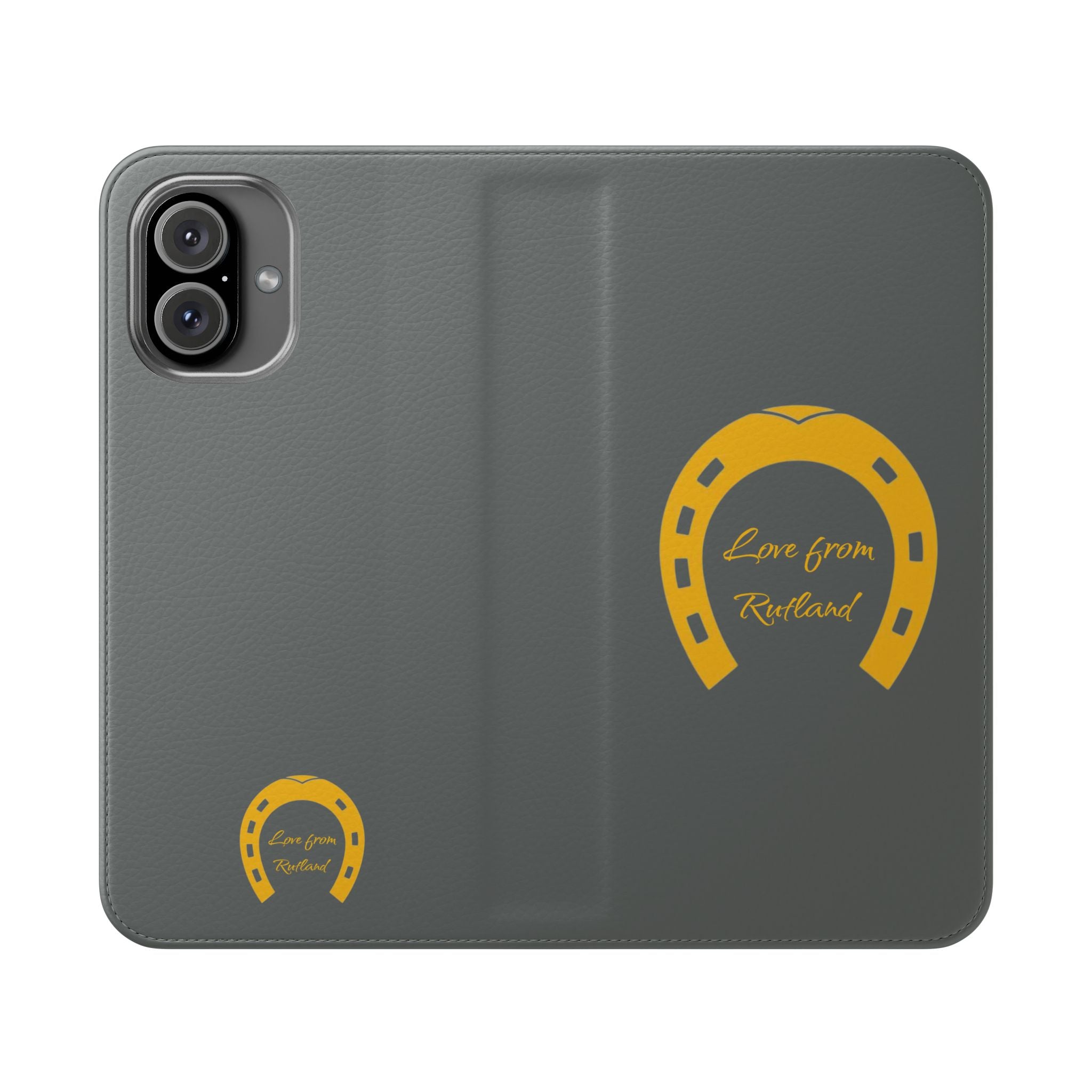 Classic Logo Love From Rutland Flip Phone Cases