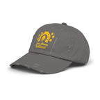 Trendy Distressed Cap with Classic Logo Design