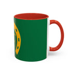 Heart & Horseshoe Accent Coffee Mug (11, 15oz)