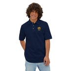 Stylish Men's Piqué Classic Logo Polo Shirt