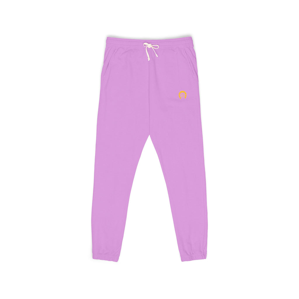 Classic Logo Cozy Garment-Dyed Sweatpants | Unisex Fleece Lounge Pants