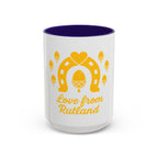 Classic Logo Colourful Love From Rutland Mug