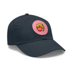 Heart & Horseshoe Cap with Leather Patch (Round)