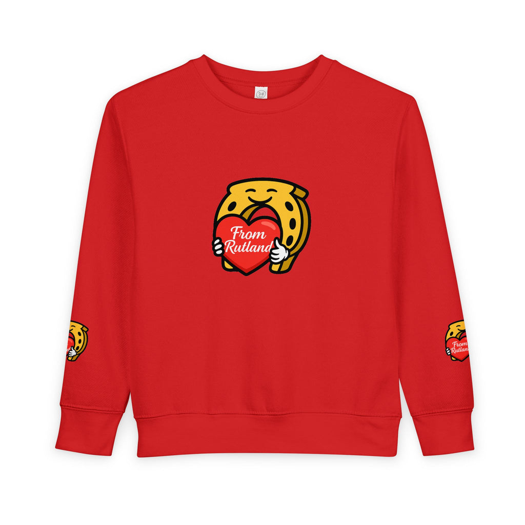 Heart & Horseshoe Toddler Sweatshirt