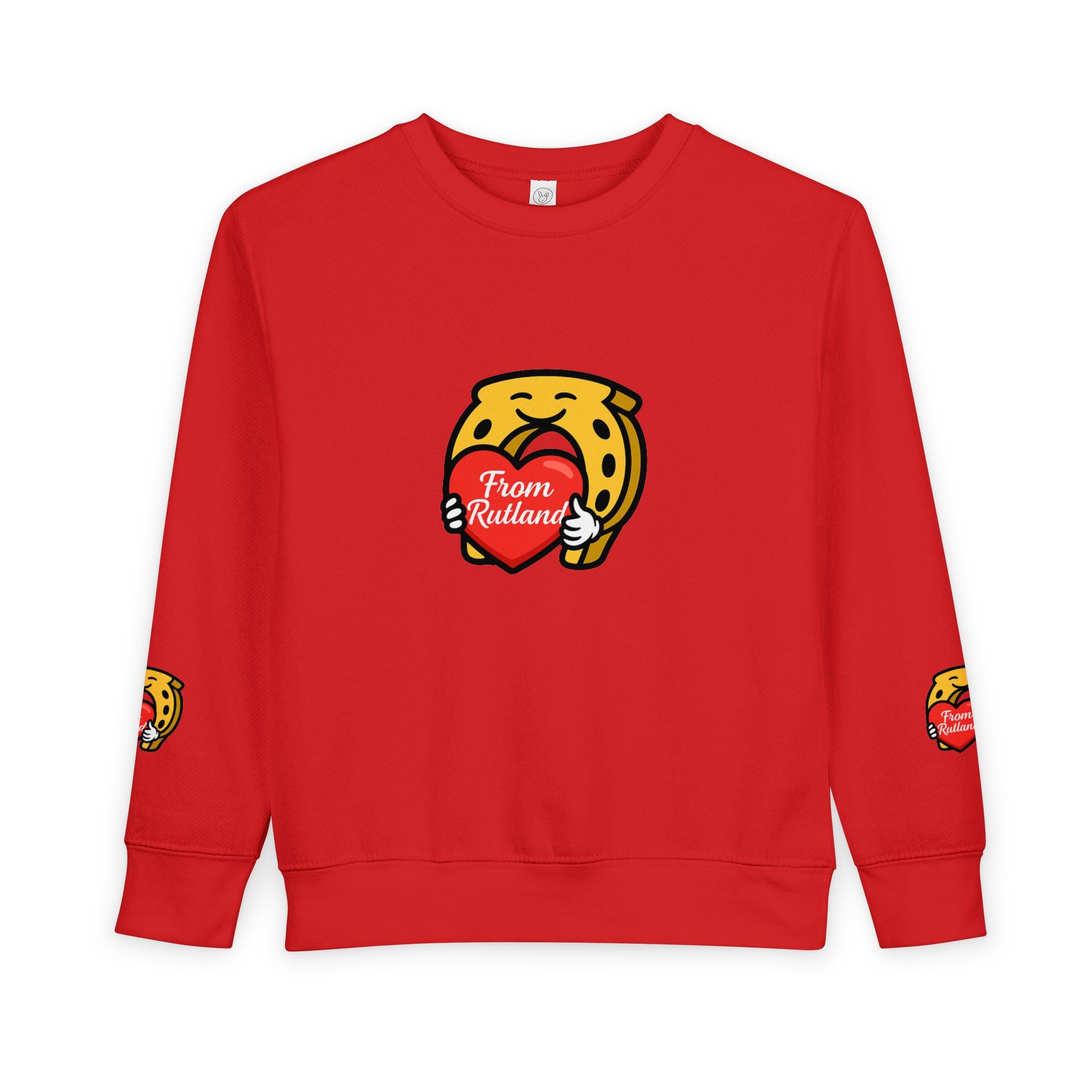 Heart & Horseshoe Toddler Sweatshirt