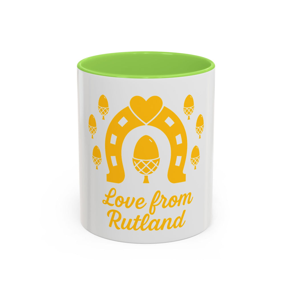 Classic Logo Colourful Love From Rutland Mug