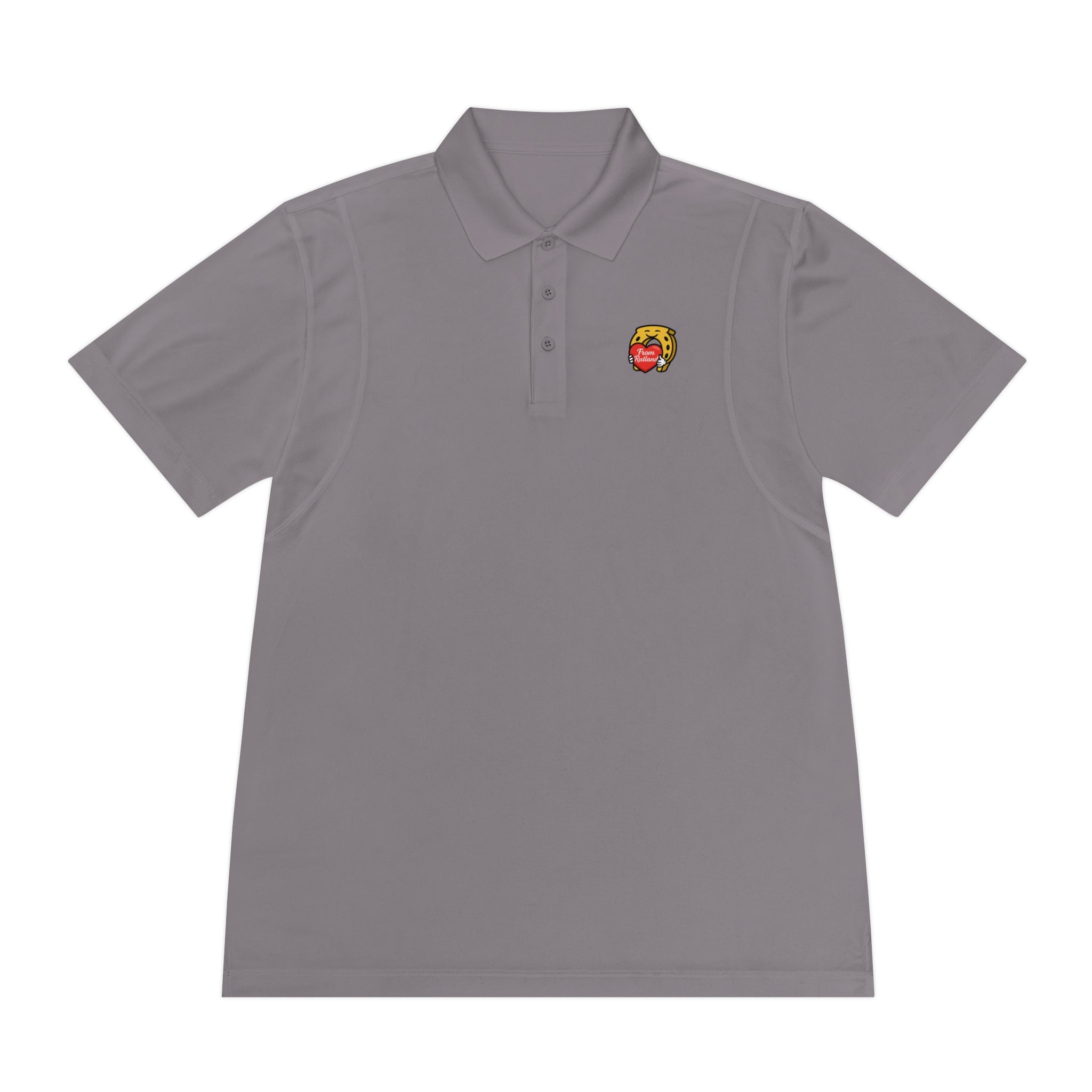 Heart & Horseshoe Men's Sport Polo Shirt