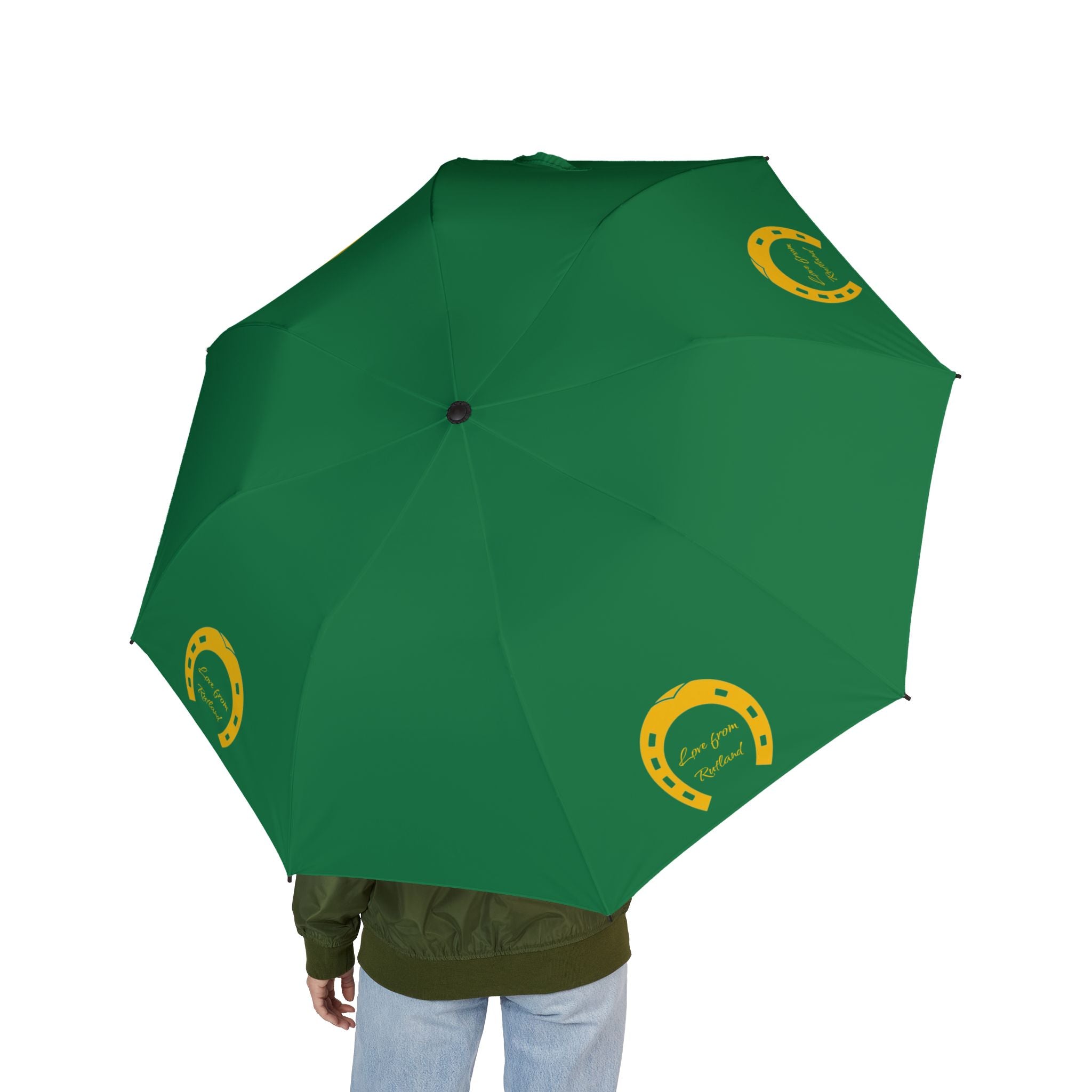 Classic Logo Foldable Umbrella | Compact Automatic Sun & Rain Protection