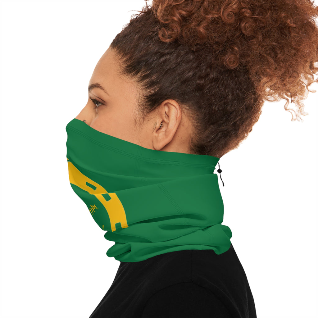 Classic Logo Cozy Winter Neck Gaiter with Drawstring