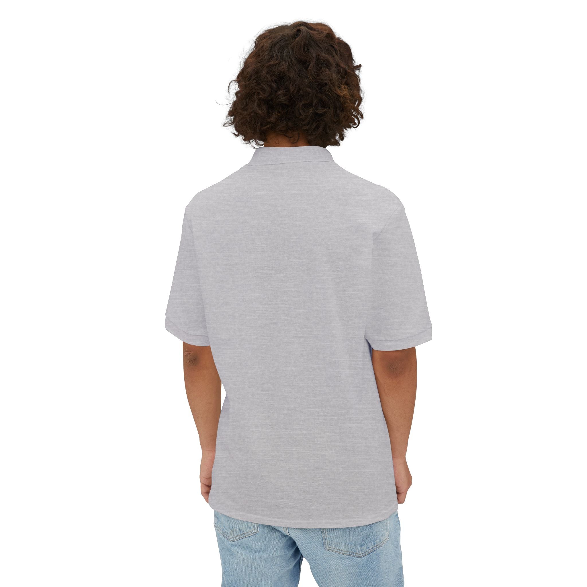 Stylish Men's Piqué Classic Logo Polo Shirt