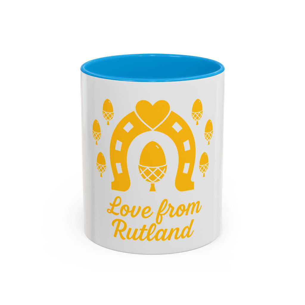 Classic Logo Colourful Love From Rutland Mug