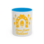 Classic Logo Colourful Love From Rutland Mug