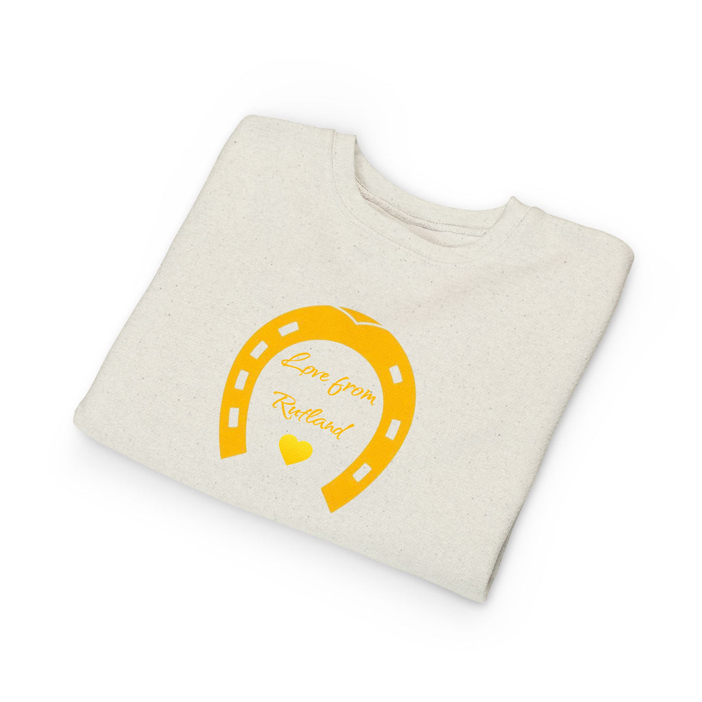 Heart & Horseshoe Toddler Sweatshirt