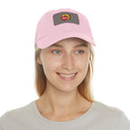 Heart & Horseshoe Cap with Leather Patch (Rectangle)