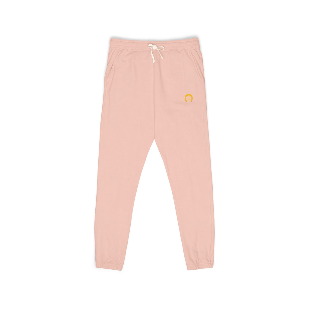 Classic Logo Cozy Garment-Dyed Sweatpants | Unisex Fleece Lounge Pants