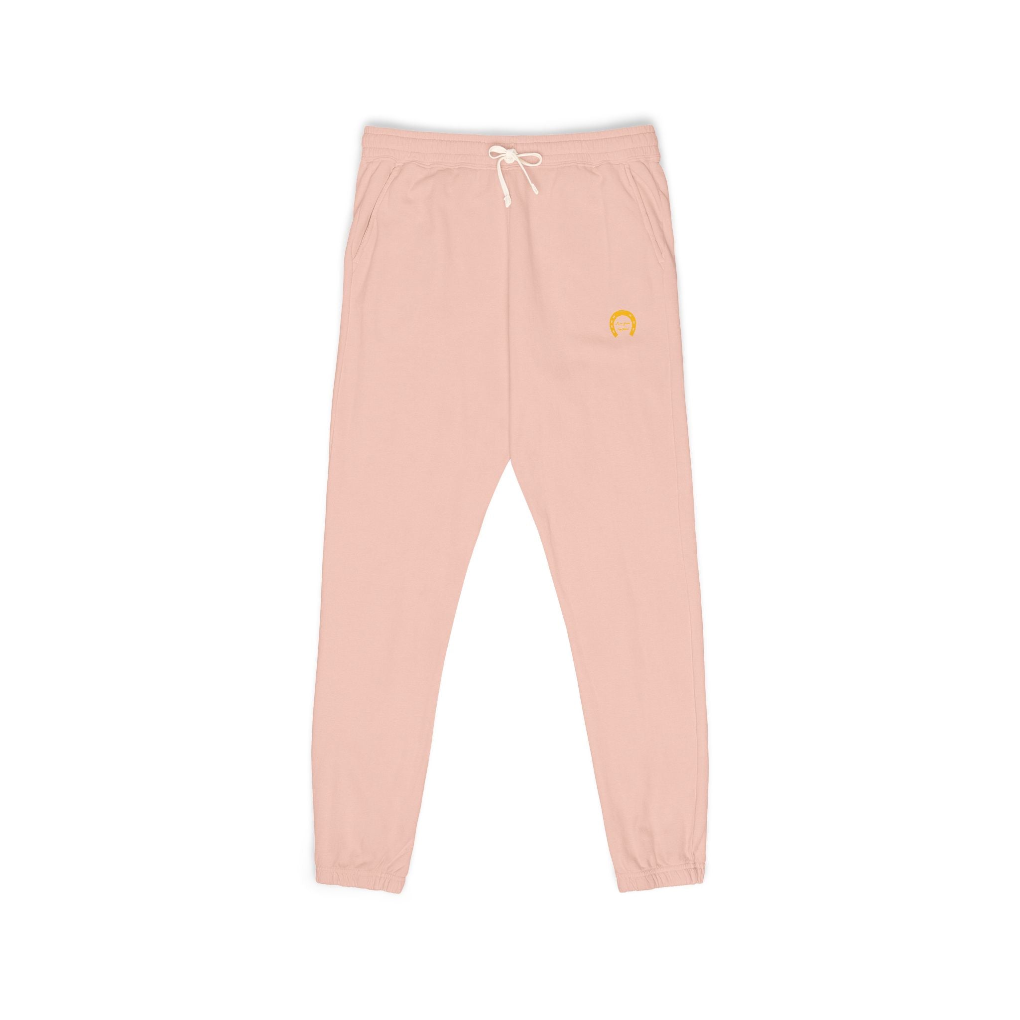 Classic Logo Cozy Garment-Dyed Sweatpants | Unisex Fleece Lounge Pants
