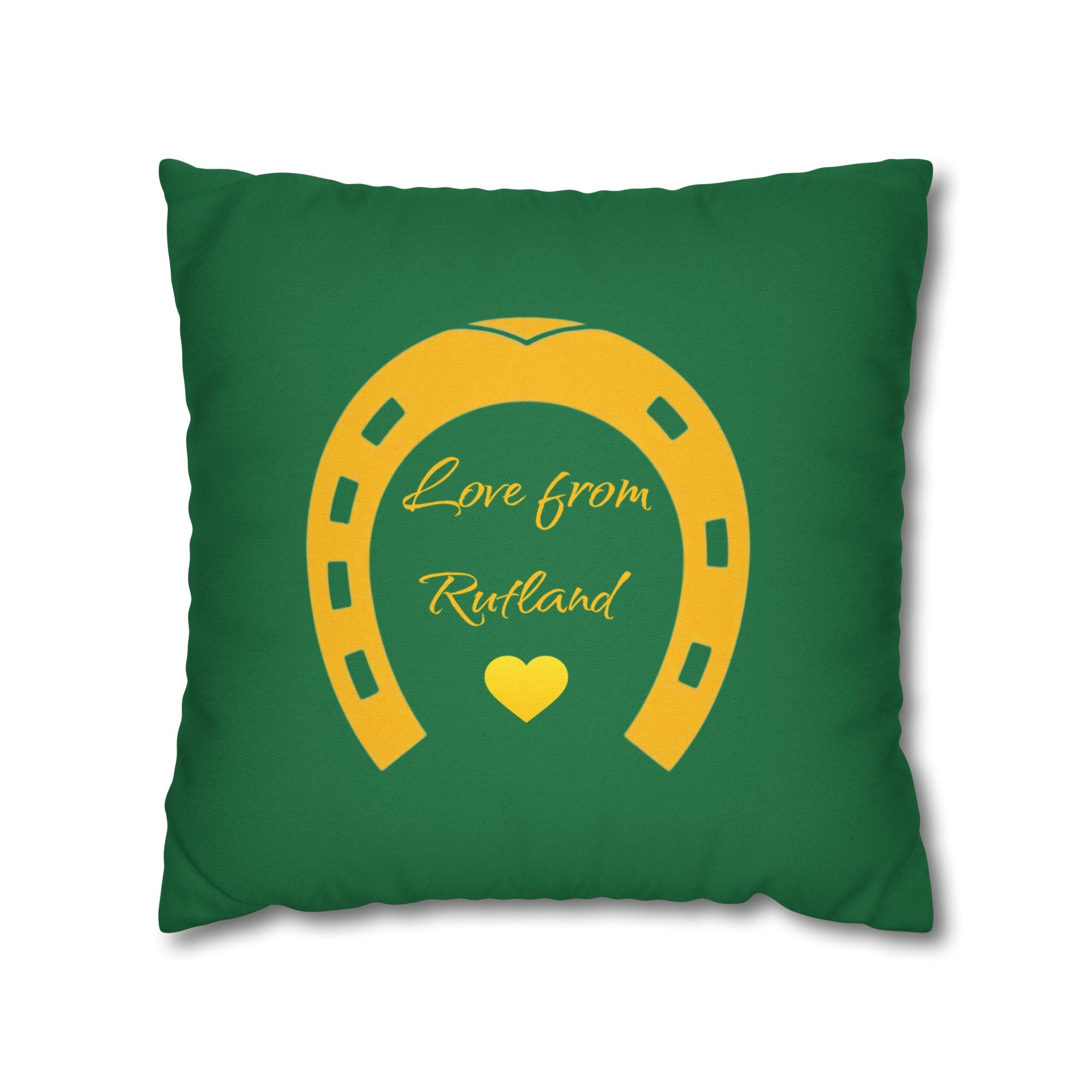 Spun Polyester Square Pillowcase