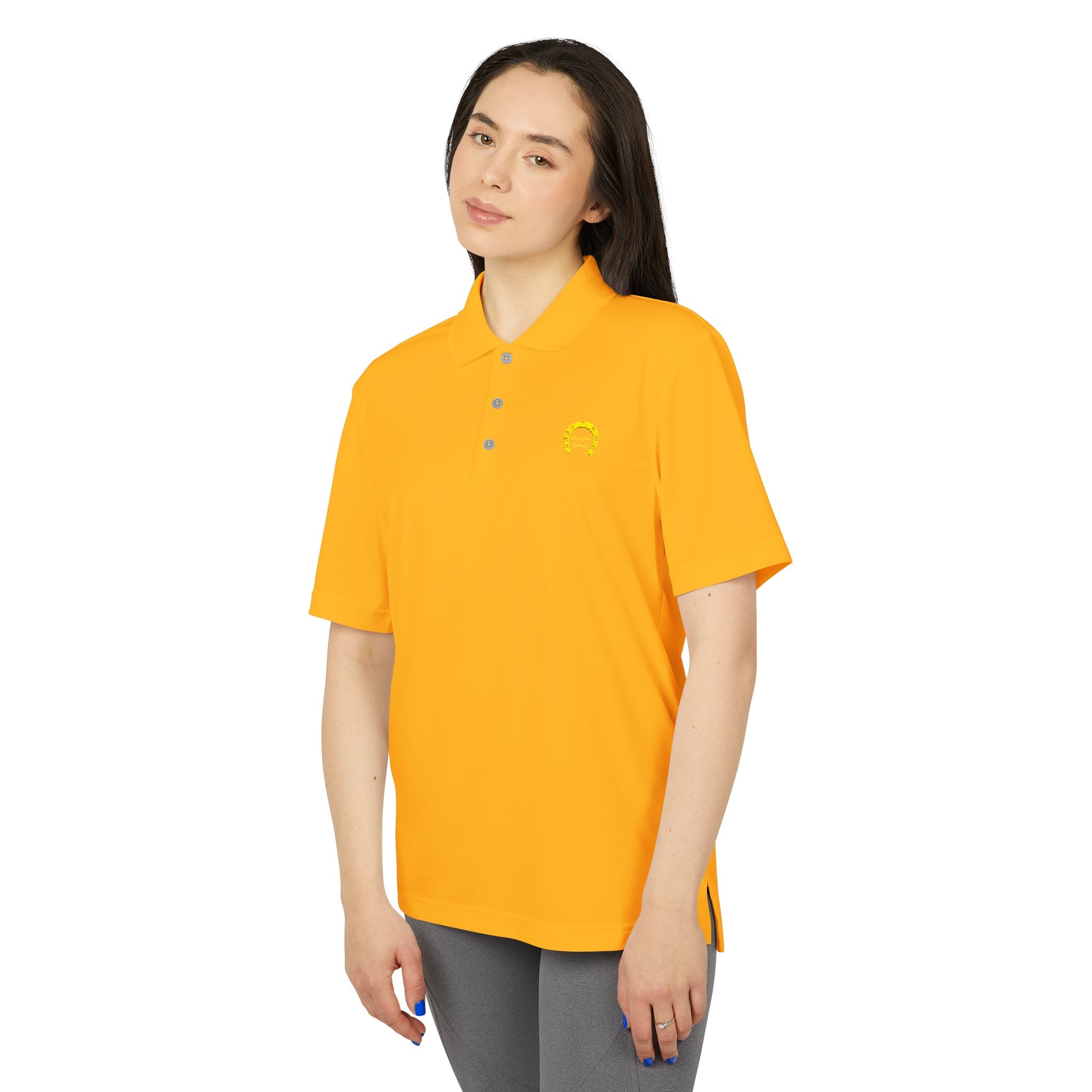 Classic Logo Adidas Unisex Performance Polo