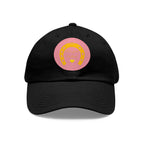 Heart & Horseshoe Cap with Leather Patch (Round)