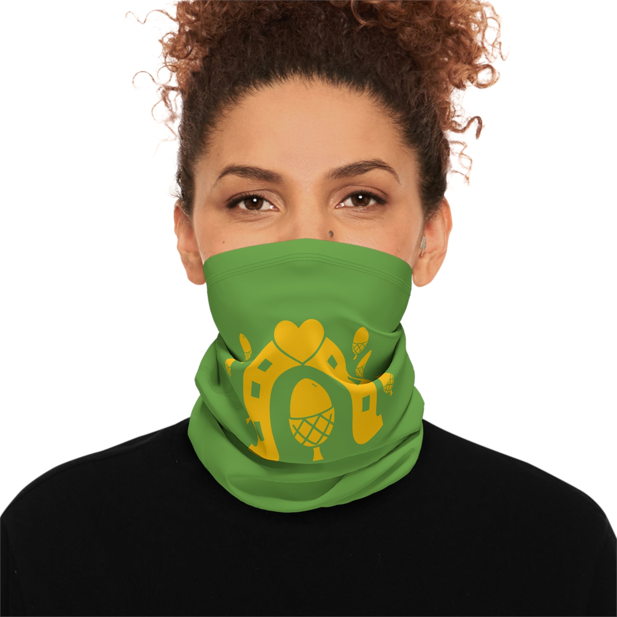 Classic Logo Cozy Winter Neck Gaiter with Drawstring