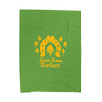 Classic Logo Velveteen Plush Blanket