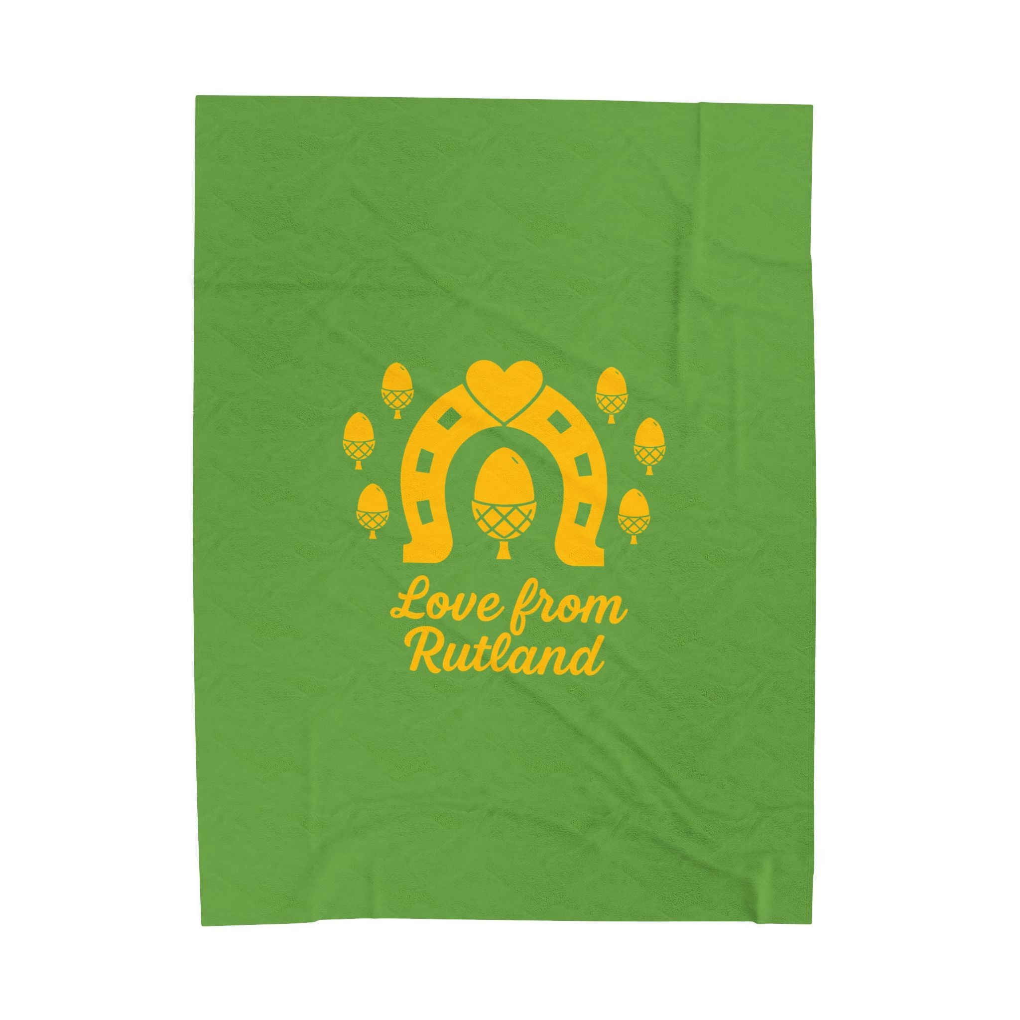 Classic Logo Velveteen Plush Blanket