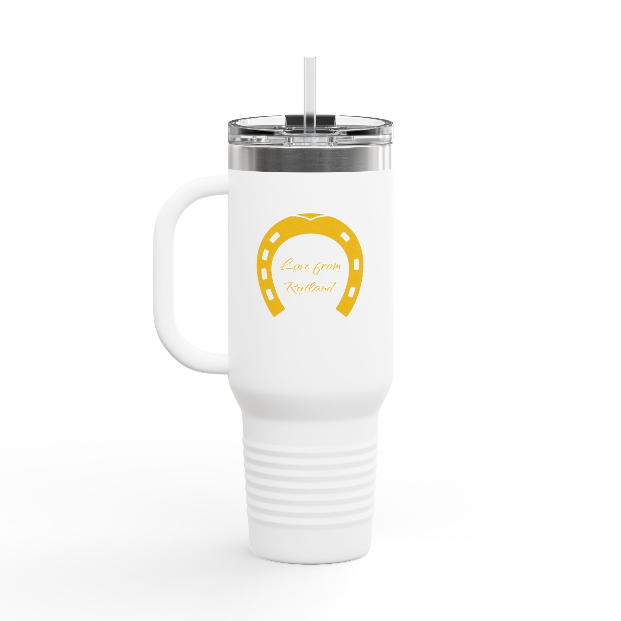 Classic Logo Insulated Travel Mug - Love from Rutland