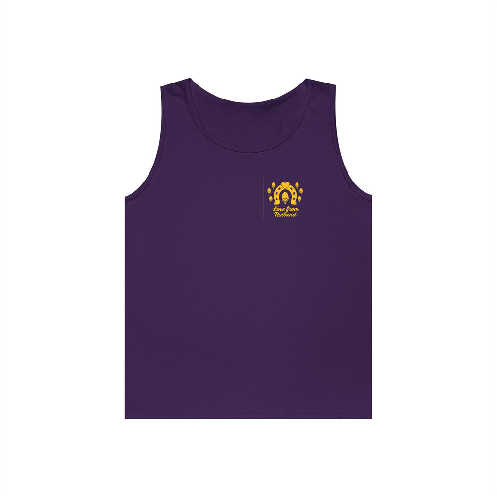 Sunshine Goddess Unisex Heavy Cotton Tank Top, Summer Style, Casual Wear, Beach Day Outfit, Gift for Her, Vacation Attire