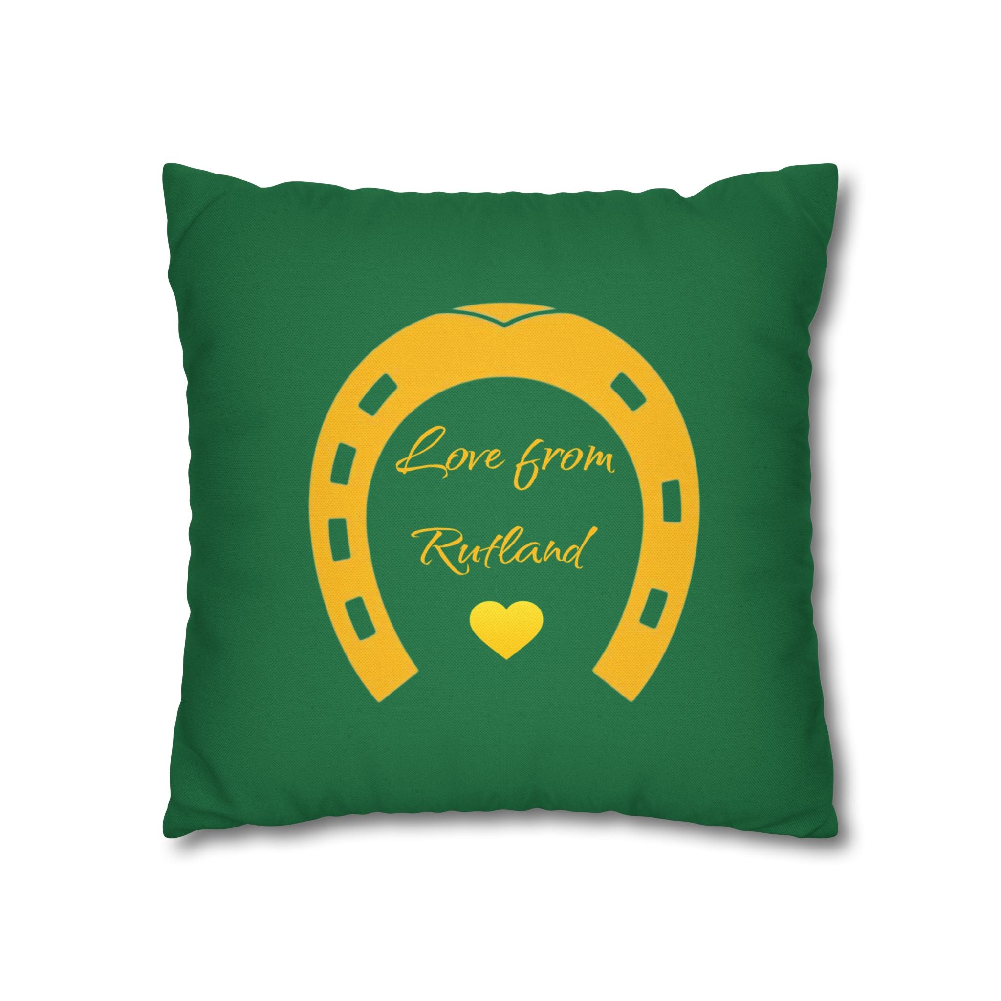 Spun Polyester Square Pillowcase