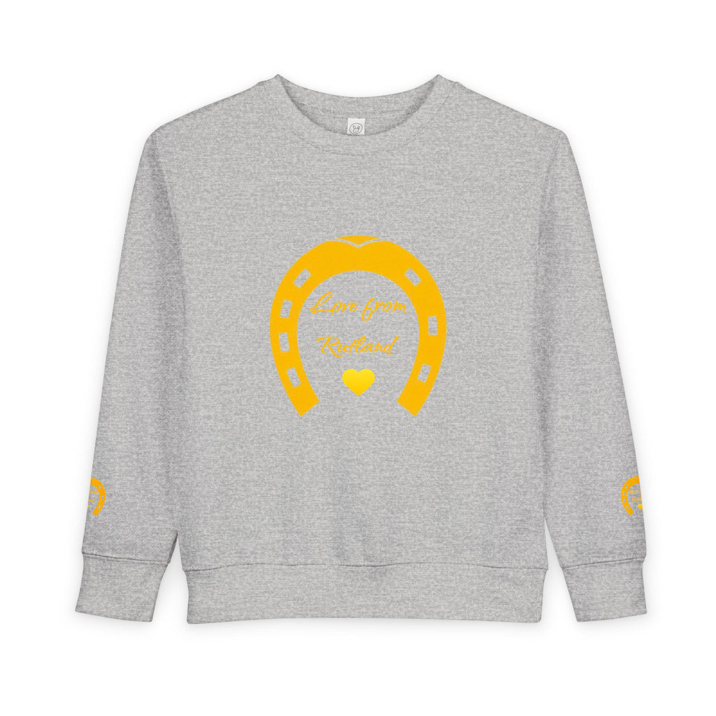 Heart & Horseshoe Toddler Sweatshirt