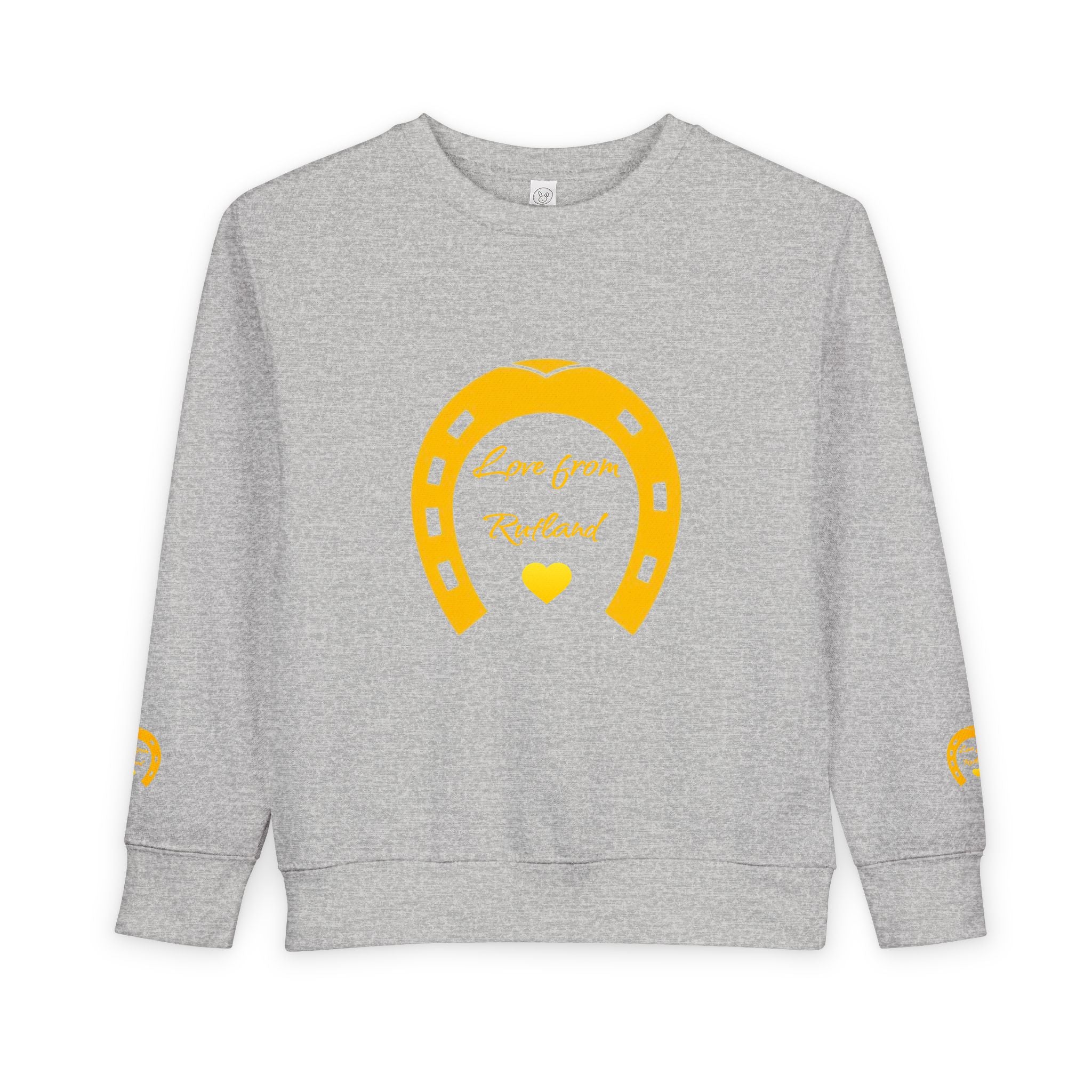 Heart & Horseshoe Toddler Sweatshirt