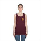 Sunshine Goddess Unisex Heavy Cotton Tank Top, Summer Style, Casual Wear, Beach Day Outfit, Gift for Her, Vacation Attire