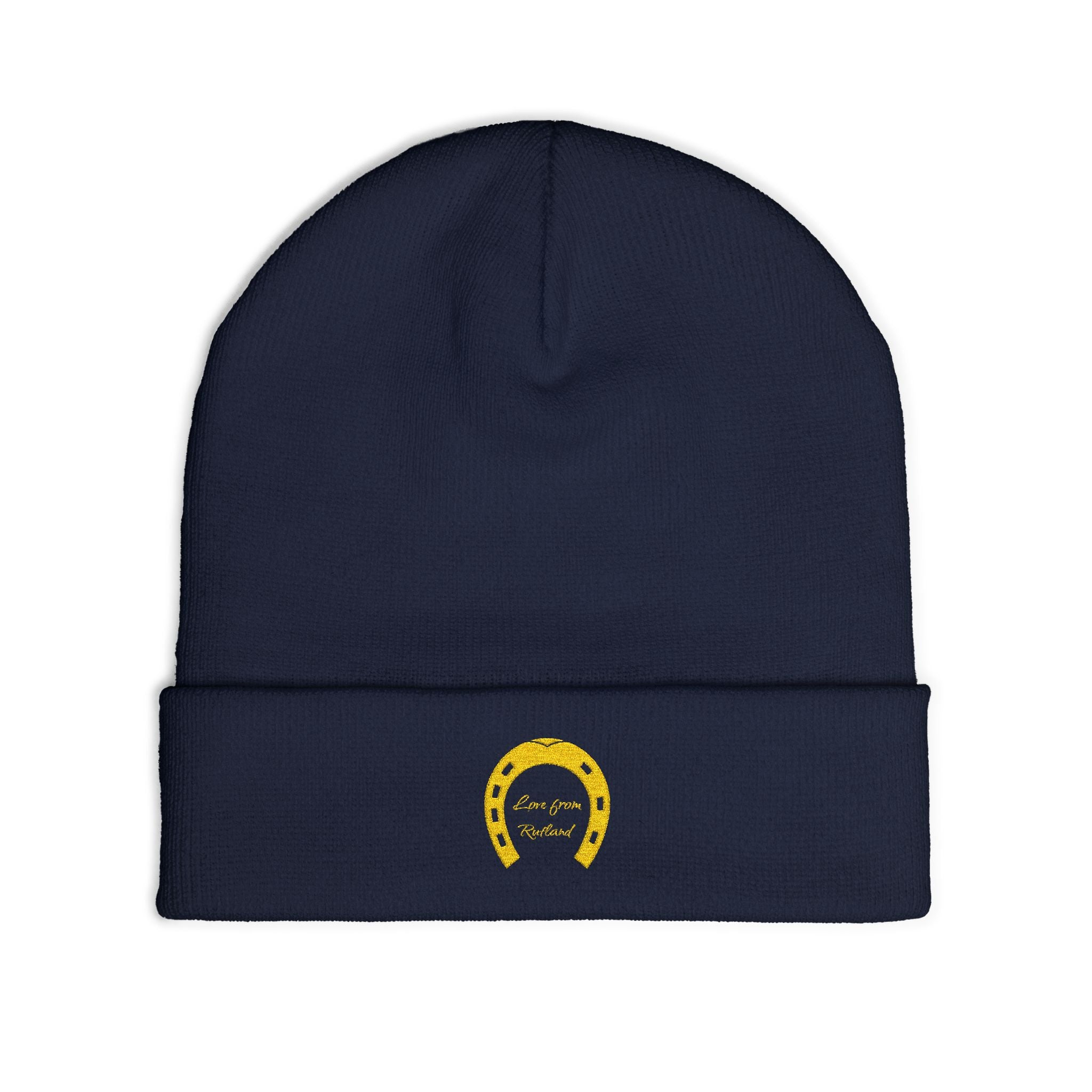 Classic Logo Embroidered Knit Beanie