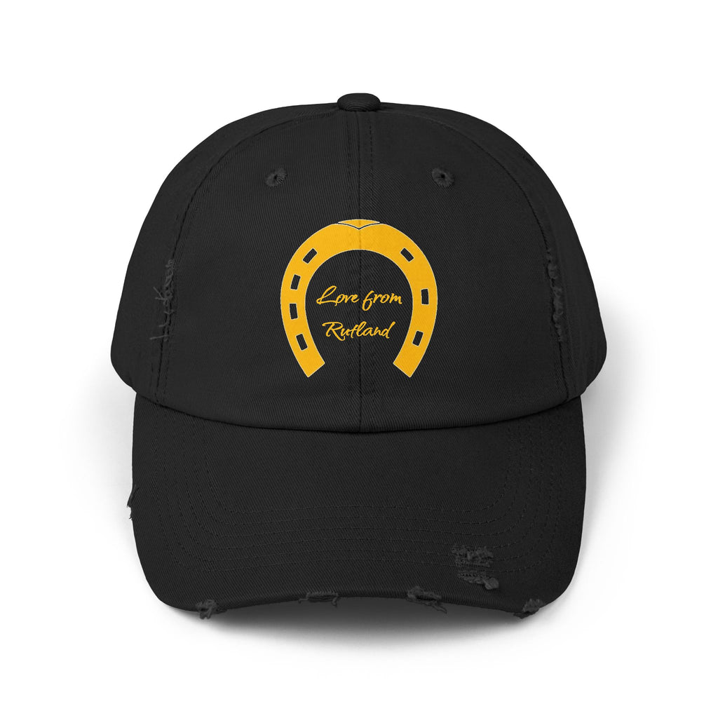 Trendy Distressed Cap with Classic Logo Design