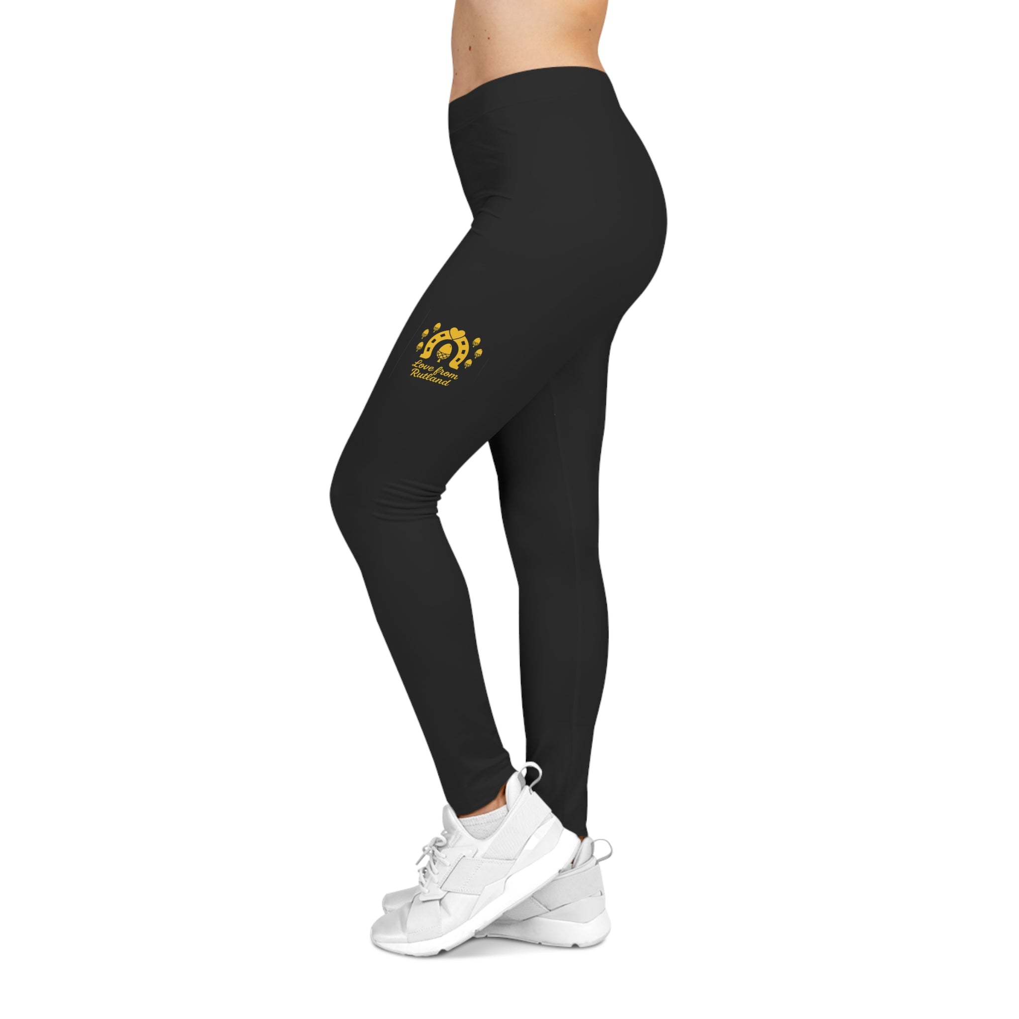 Classic Logo Love From Rutland Women's Casual Leggings