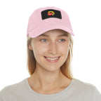Heart & Horseshoe Cap with Leather Patch (Rectangle)