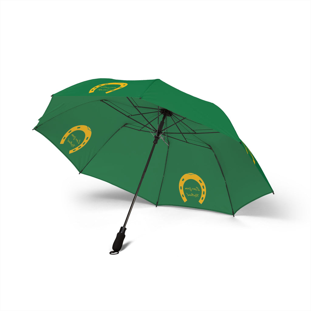 Classic Logo Foldable Umbrella | Compact Automatic Sun & Rain Protection