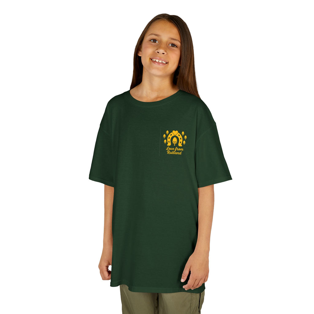 Classic Logo Love From Rutland Kids Tee