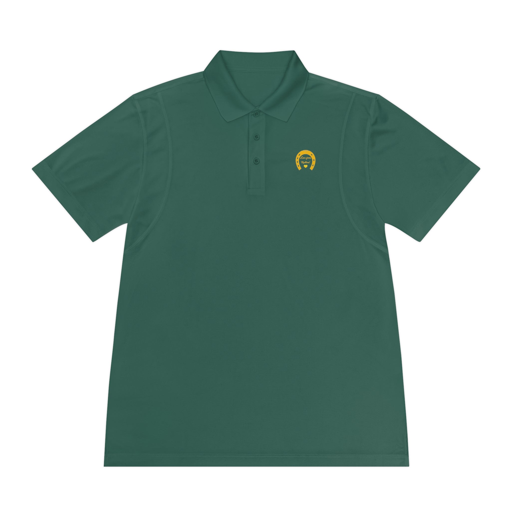 Heart & Horseshoe Men's Sport Polo Shirt