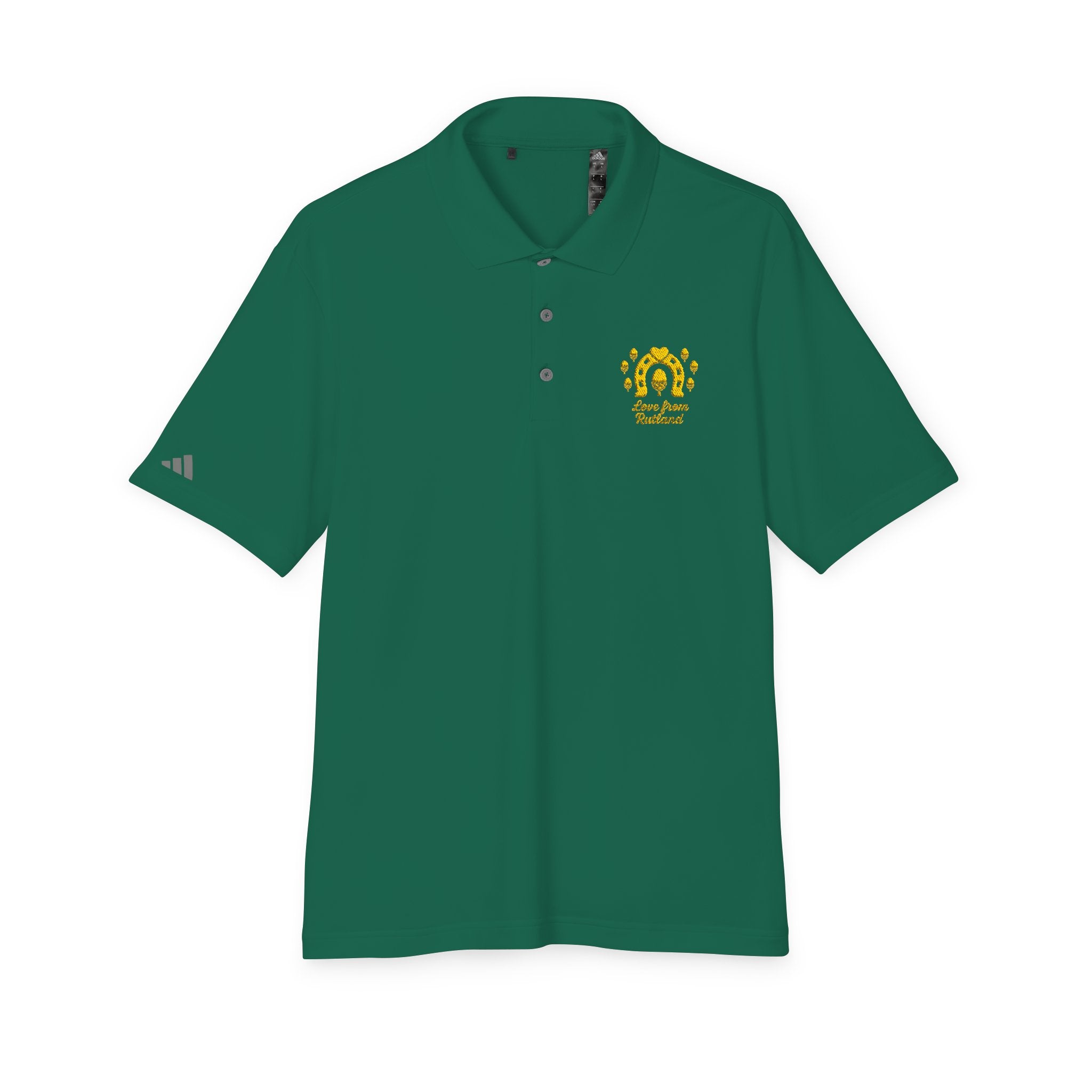 Classic Logo Adidas Unisex Performance Polo