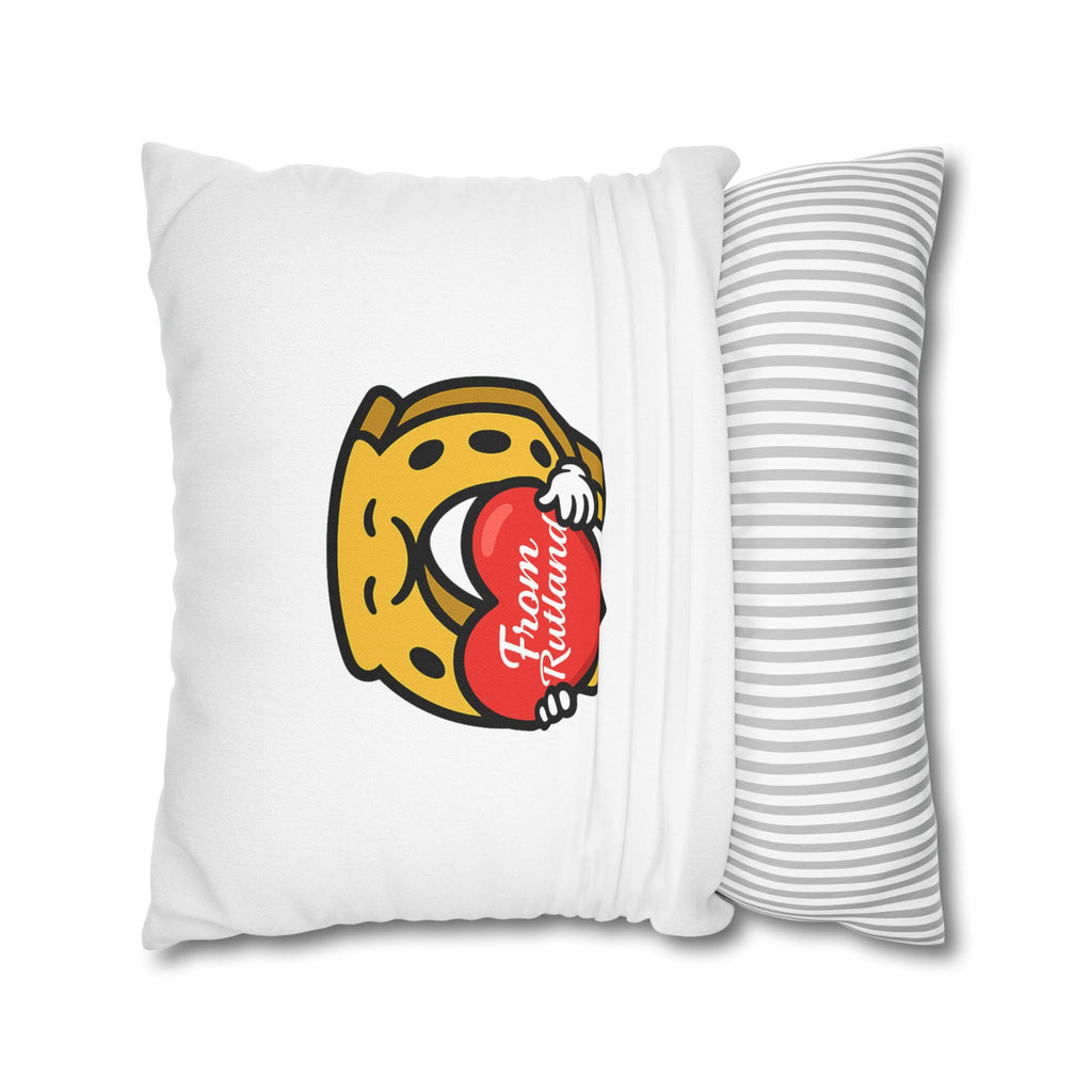 Spun Polyester Square Pillowcase