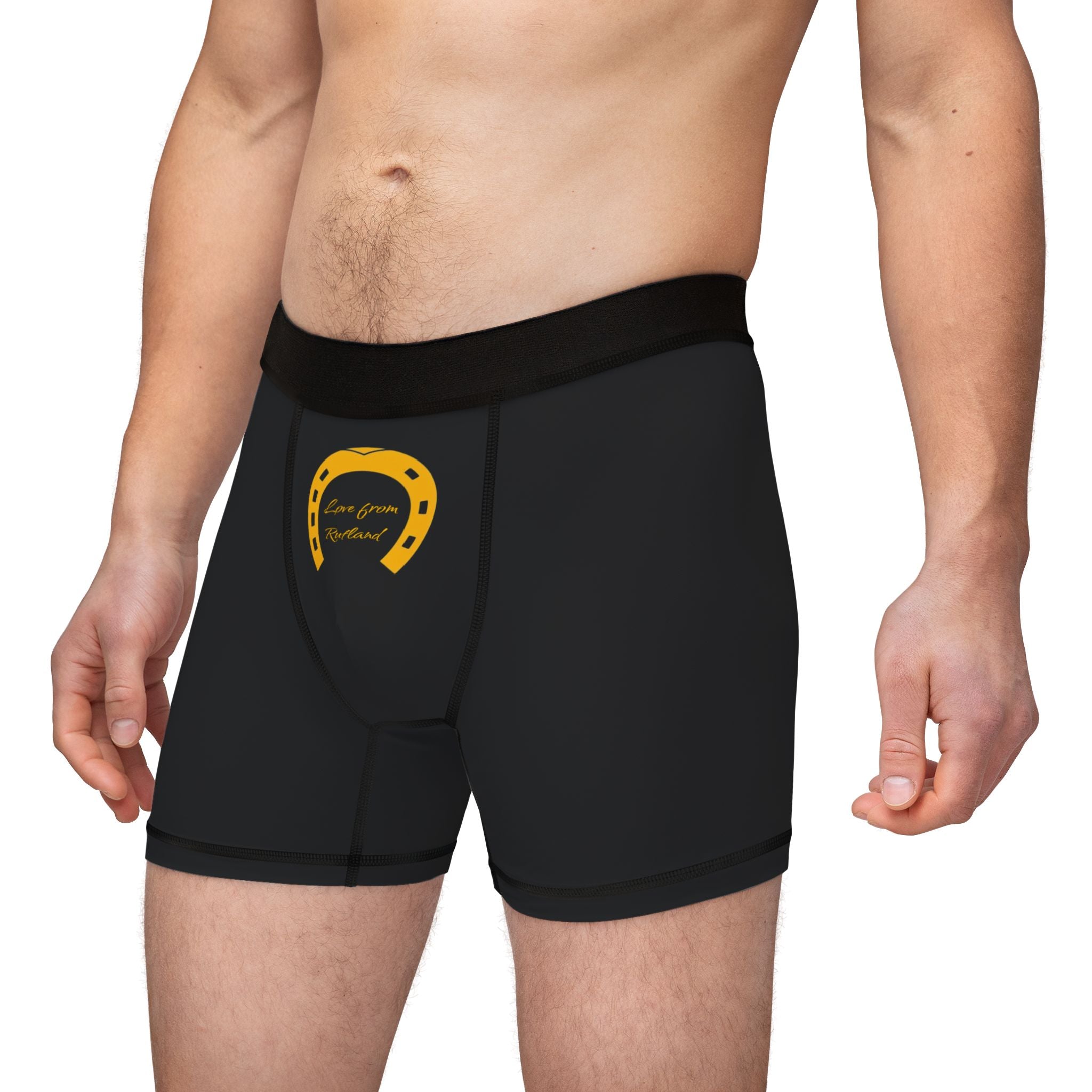Men's Boxers with Classic Logo Design