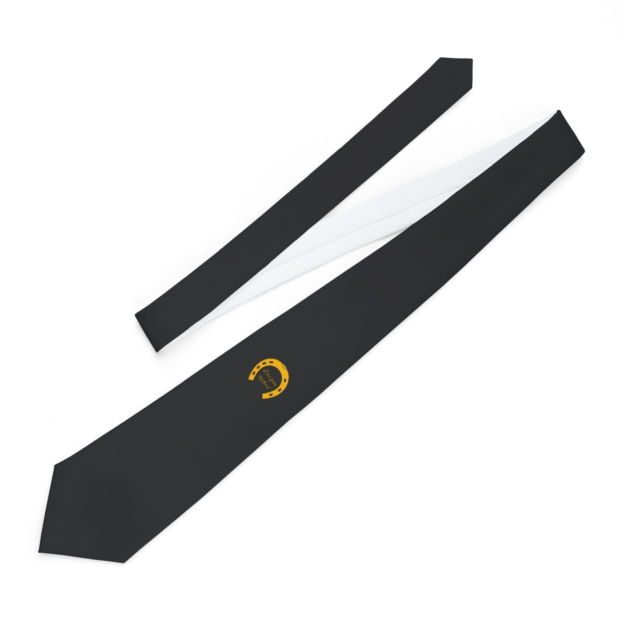 Classic Logo Black Love From Rutland Necktie