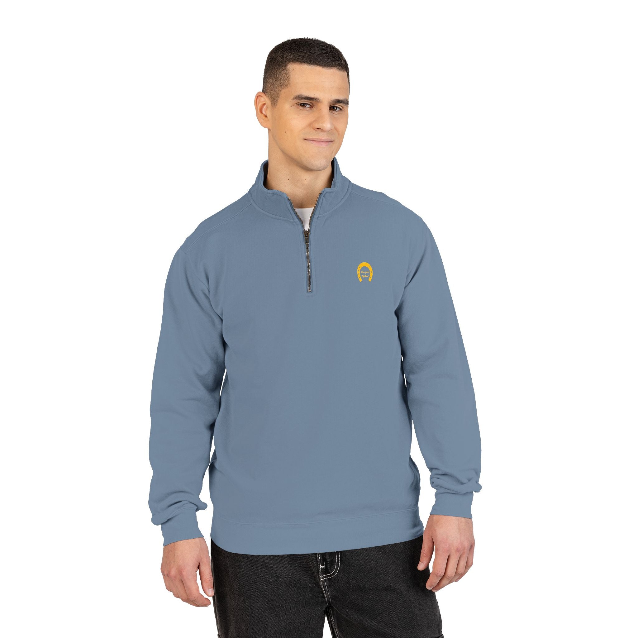 Classic Logo Quarter-Zip Sweatshirt