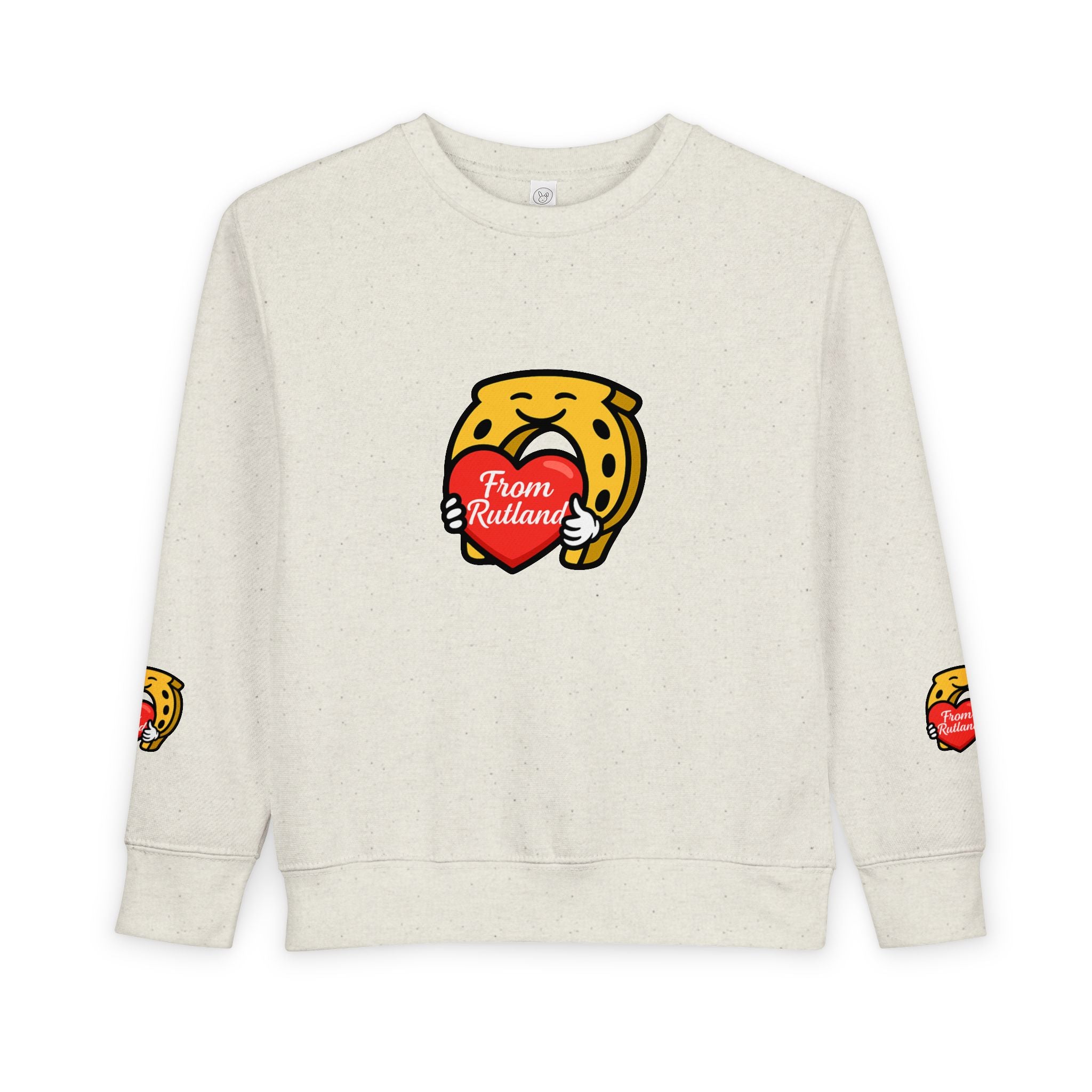 Heart & Horseshoe Toddler Sweatshirt