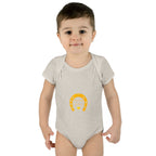 Heart & Horseshoe Bodysuit - Cute Gift for Newborns, Baby Shower, Birthday Outfit, Infants,