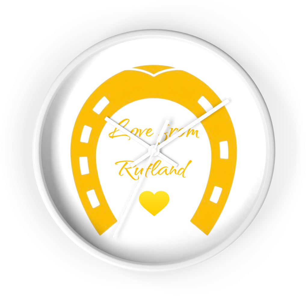 Heart & Horseshoe Wall Clock