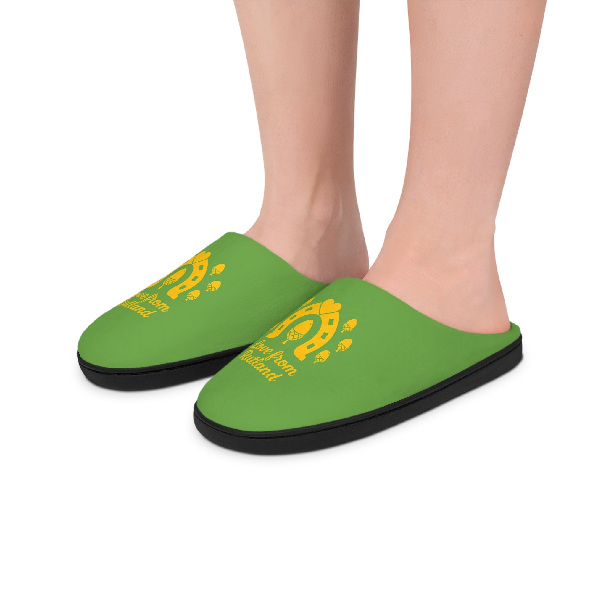 Classic Cozy Green Women's Slippers